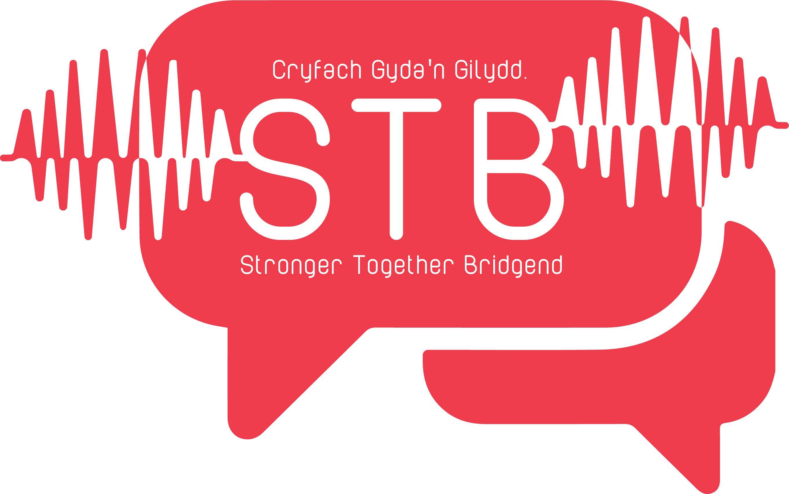 Stronger Together Bridgend logo