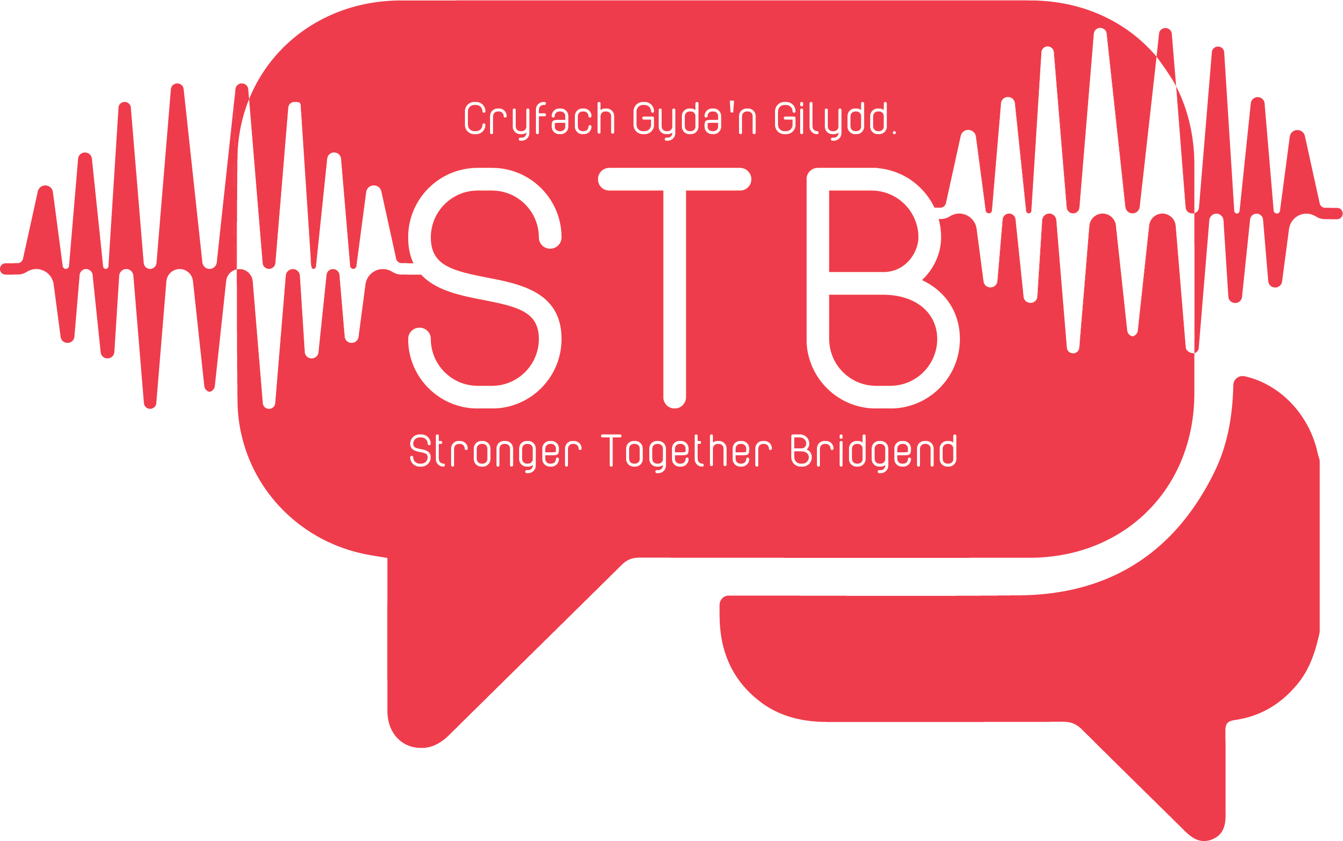 Stronger Together Bridgend logo